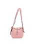 Bowling Bag, &pound;450, Handbags, Pink, Leather, Bottom view